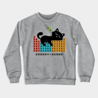 Cat Periodic Table Crewneck Sweatshirt